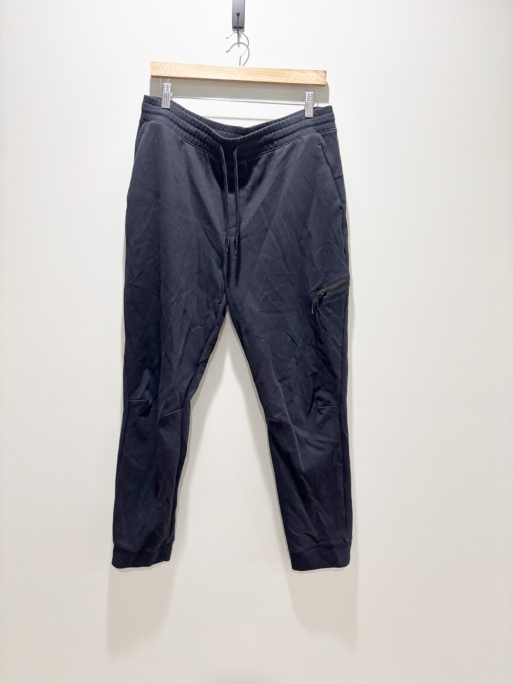 all in motion Black Slim Fit Jogger Pants Active Casual Cotton Size Large